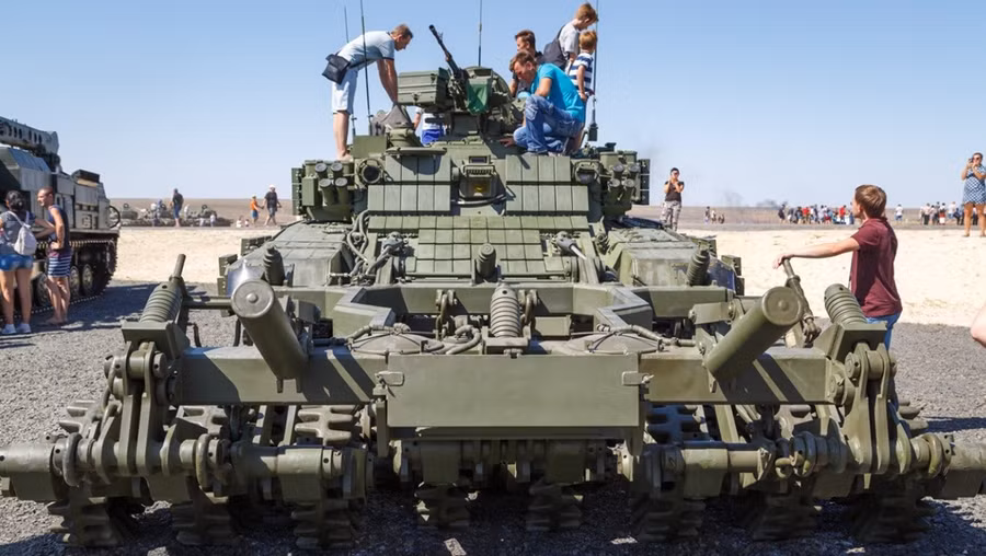 Hình ảnh BMR-3MA Vepr được báo Mỹ đăng tải.