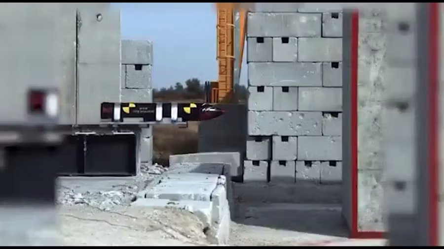 Bom Thổ Nhĩ Kỳ xuyên phá mục tiêu trong thử nghiệm.