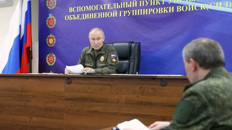 Tổng thống Nga Vladimir Putin.