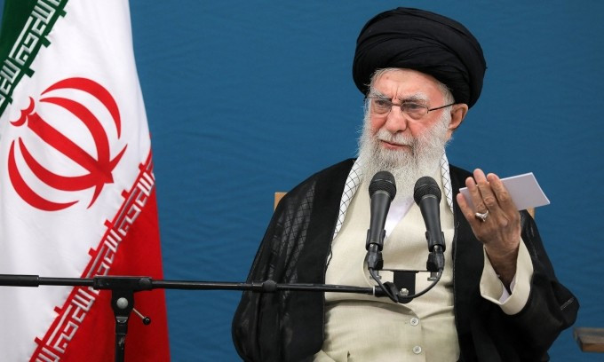 Lãnh tụ tối cao Iran Ayatollah Ali Khamenei.