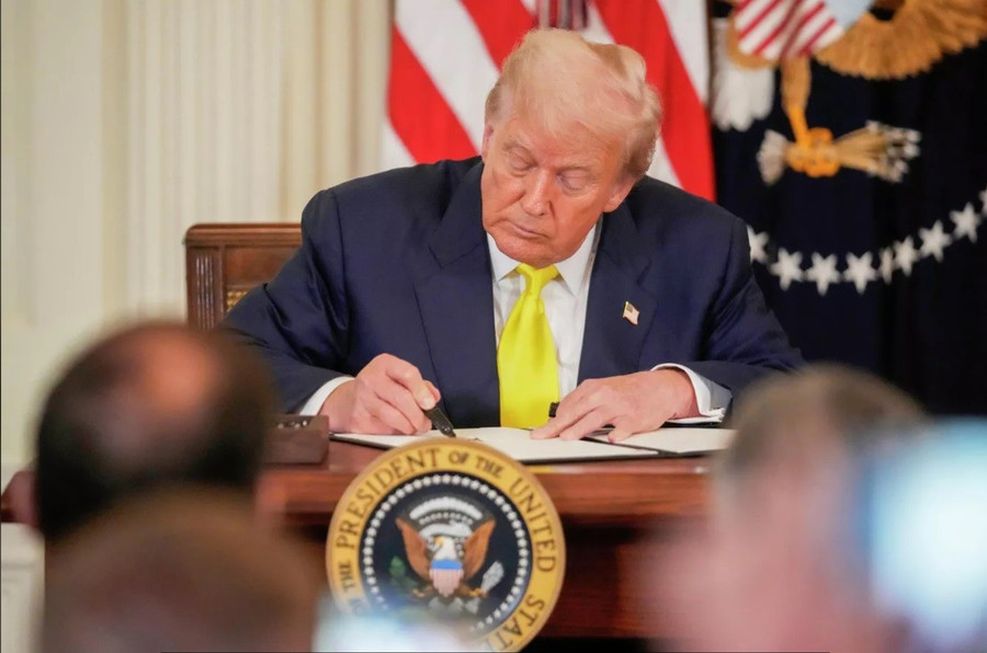 Tổng thống Mỹ Donald Trump.