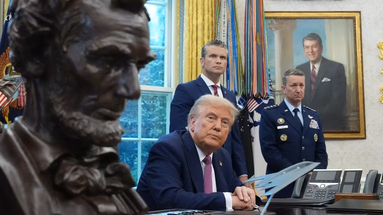 Tổng thống Mỹ Donald Trump.