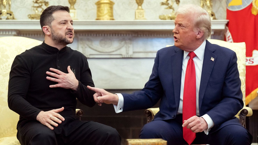 Tổng thống Ukraine Zelensky và Tổng thống Mỹ Trump.