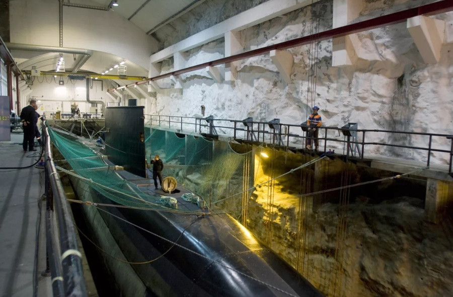 Căn cứ tàu ngầm Olavsvern của Hải quân Na Uy.