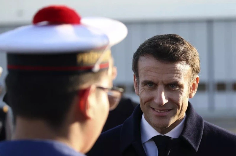 Tổng thống Pháp Emmanuel Macron.