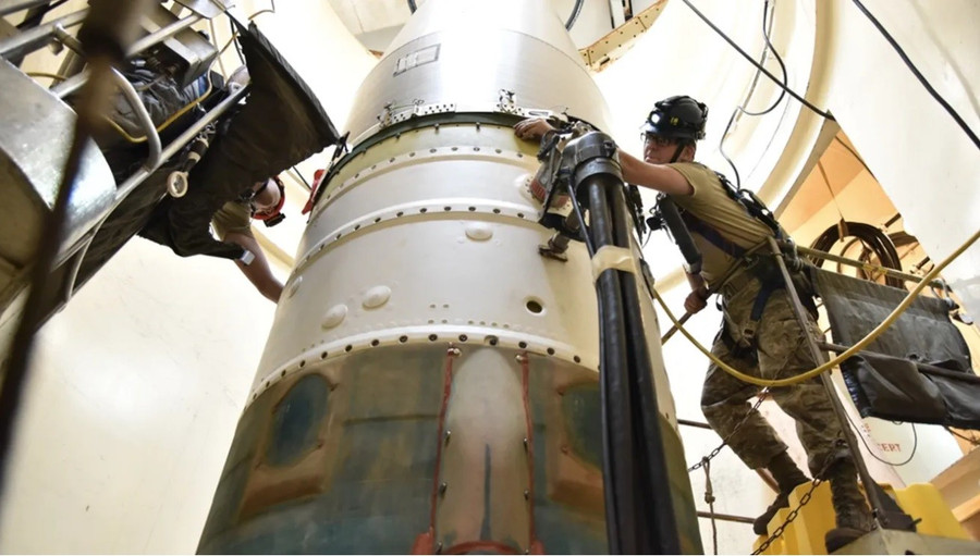 Tên lửa chiến lược Minuteman 3 của Mỹ.