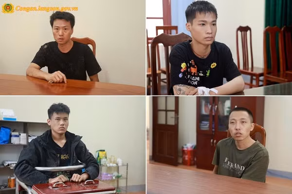 Bốn nghi phạm người Trung Quốc đang bị tạm giữ để điều tra. (Ảnh: CALS).
