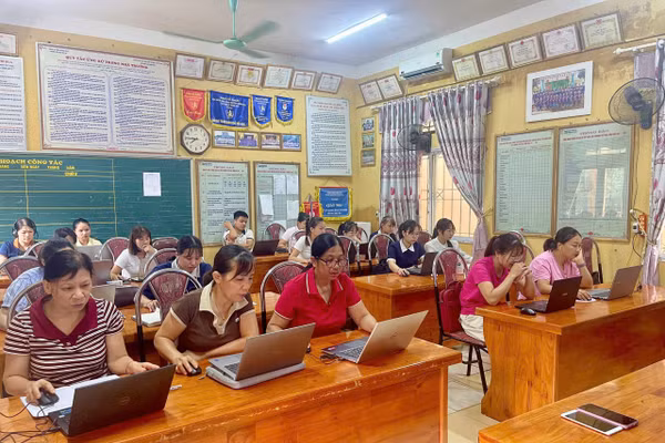 Khảo sát năng lực tiếng Anh đối với giáo viên phổ thông tại Tuyên Quang.