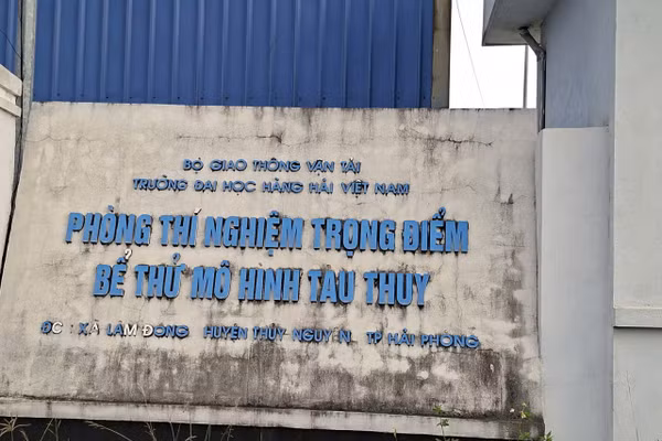 Dự án Bể thử mô hình tàu thủy - (Ảnh: TG).