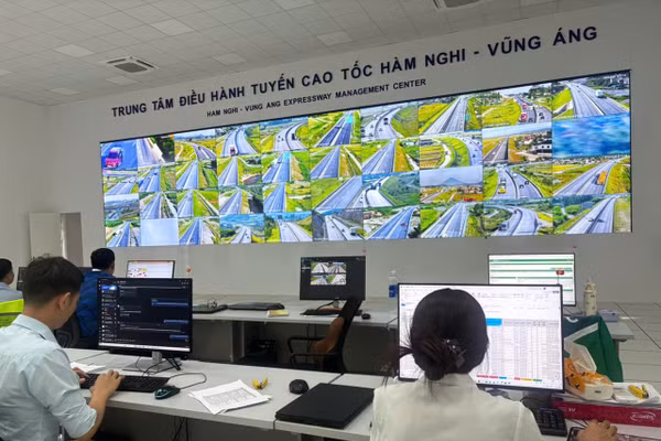 Trung tâm điều hành quản lý cao tốc.