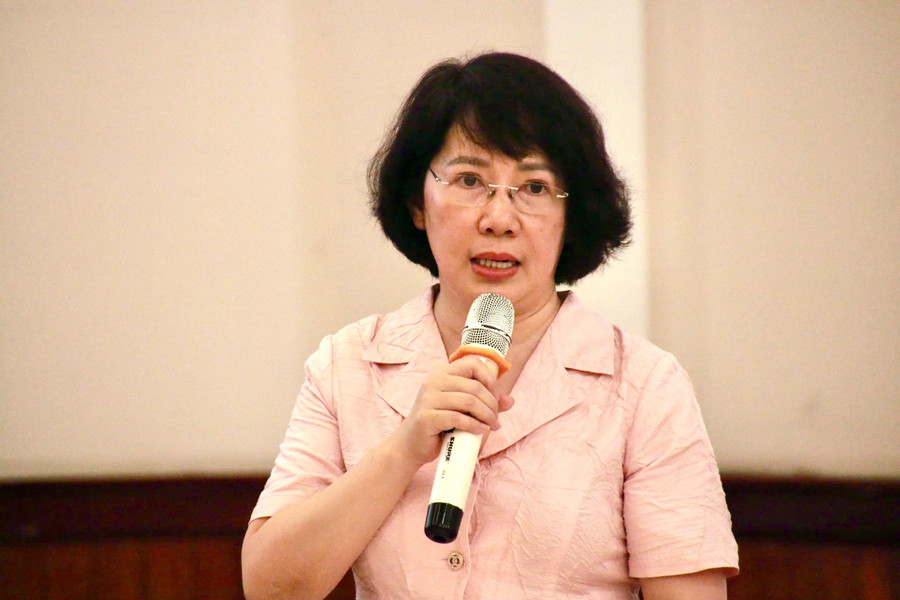 ThS. Phan Thị Hải, Phó Giám đốc Quỹ Phòng, chống tác hại thuốc lá (Bộ Y tế).