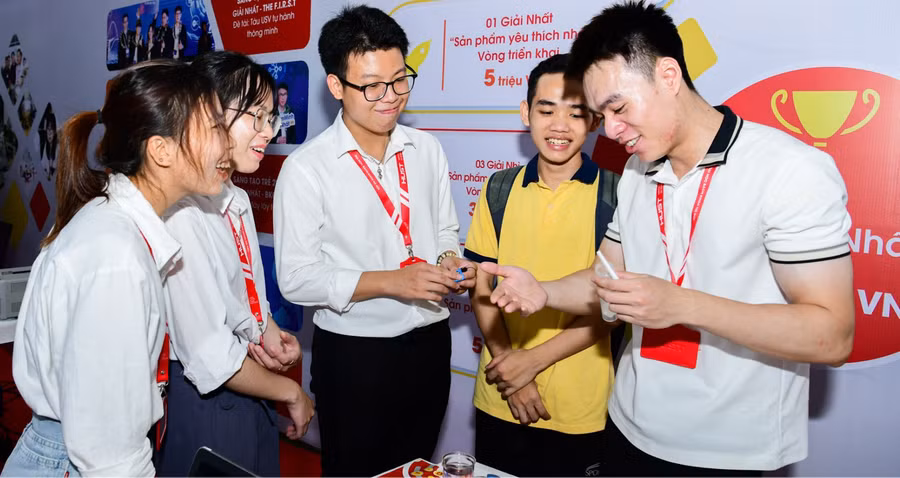 Sinh viên ĐH Bách khoa Hà Nội.