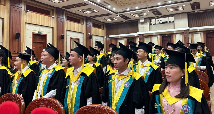 Quang cảnh buổi lễ.