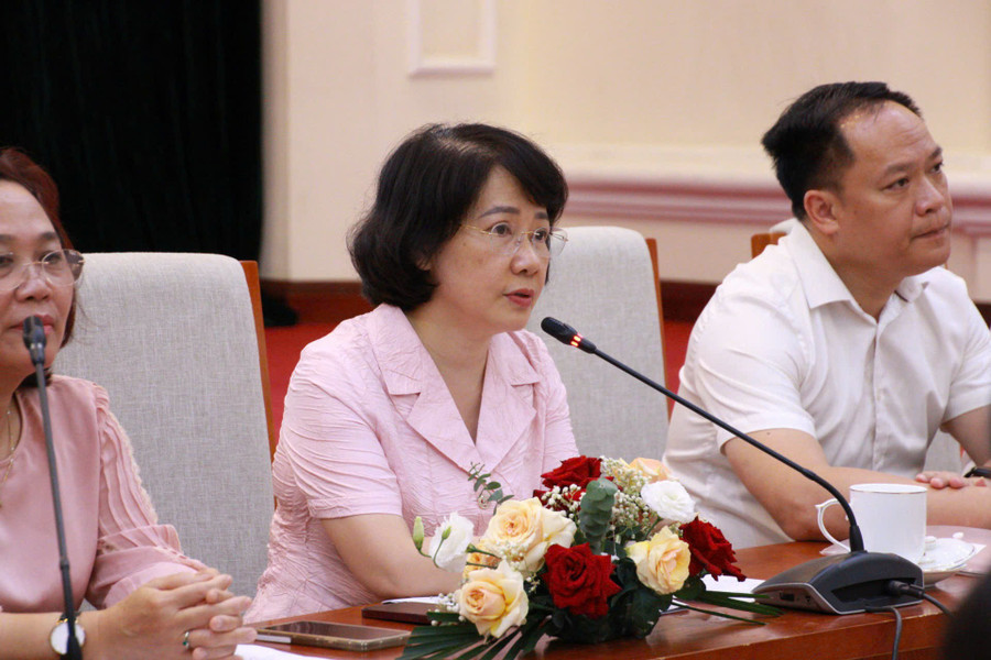 Bà Nguyễn Thị Hải - Phó giám đốc Quỹ Phòng, chống tác hại thuốc lá, Bộ Y tế. Ảnh DĐ. nhan-2.jpg