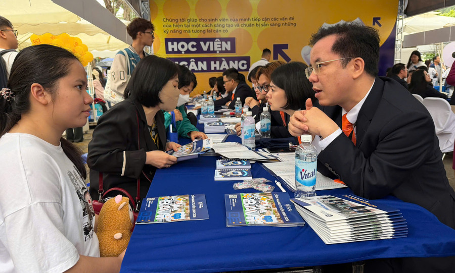 Năm nay, Học viện Ngân hàng có tổng cộng 45 chương trình đào tạo.