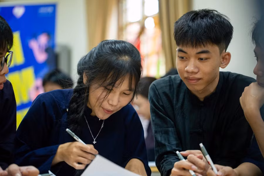 Học sinh Trường THPT DTNT tỉnh Lạng Sơn.