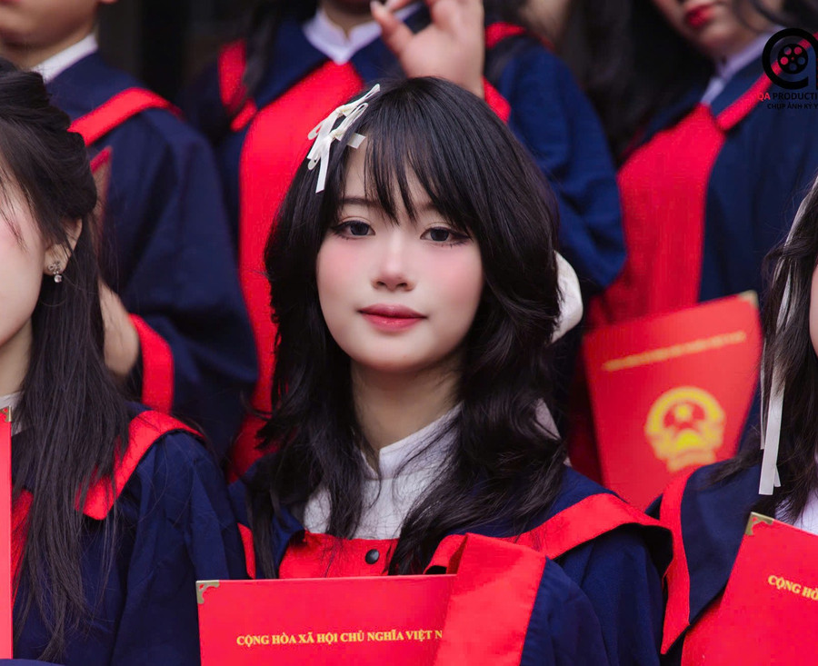 Vi Lương Mai - học sinh Trường Phổ thông DTNT tỉnh Nghệ An. Ảnh NVCC.