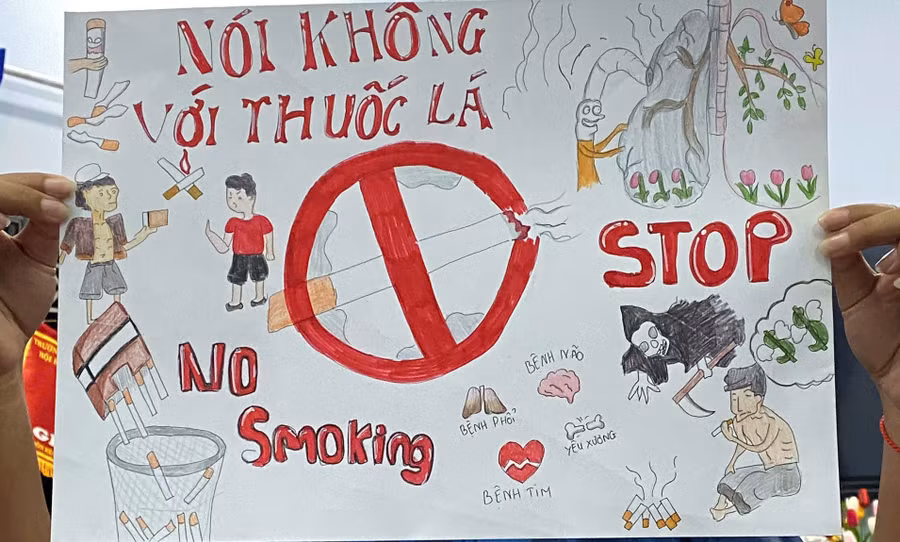 Quyết tâm chặn đứng khói thuốc xâm nhập không gian học đường vùng cao