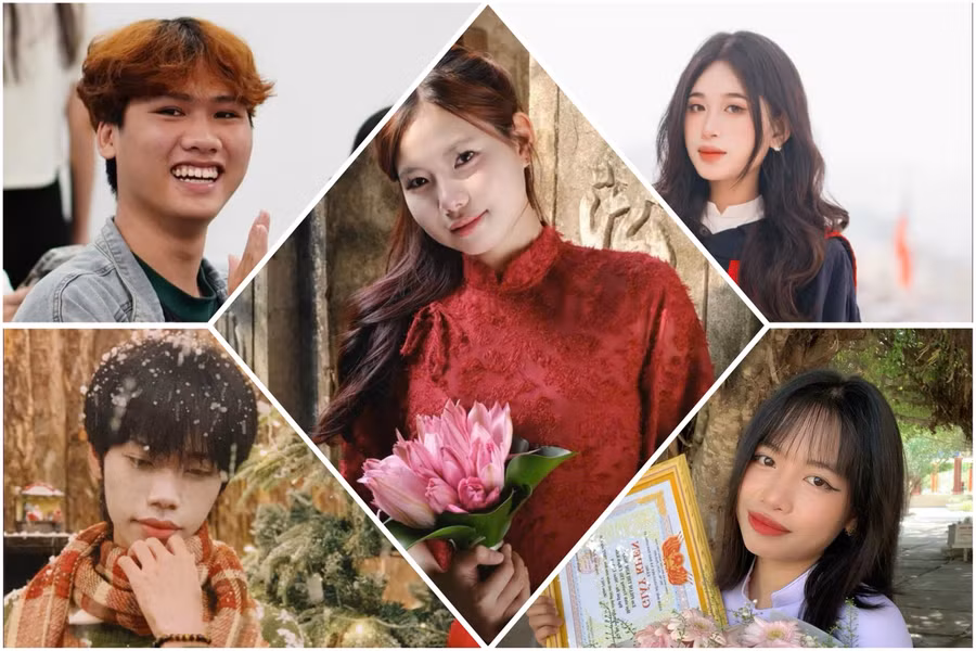 Những thí sinh đạt điểm cao kỳ thi tốt nghiệp THPT năm 2024.