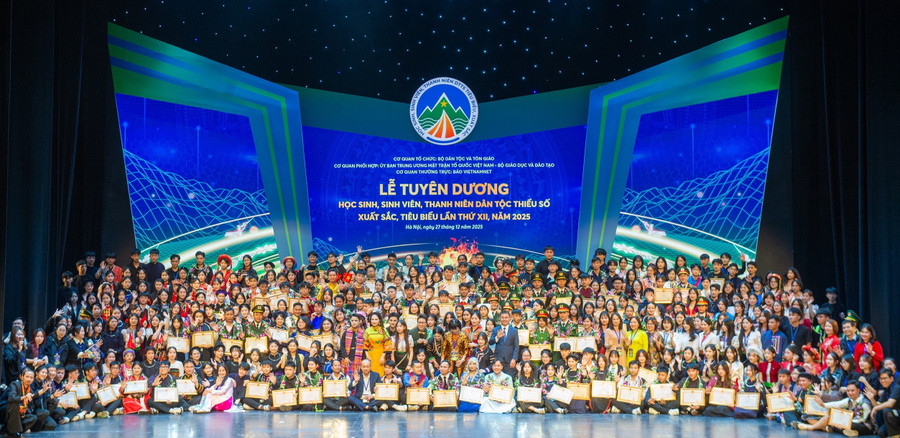 Tuyên dương học sinh, sinh viên, thanh niên dân tộc thiểu số tiêu biểu 2025
