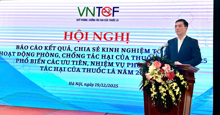 TS Hà Anh Đức – Giám đốc Quỹ phòng, chống tác hại của thuốc lá.
