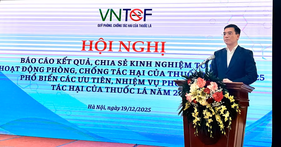 TS Hà Anh Đức – Giám đốc Quỹ phòng, chống tác hại của thuốc lá.