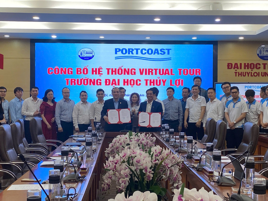 Trường ĐH Thủy lợi và Công ty Cổ phần Tư vấn Thiết kế Cảng - Kỹ thuật Biển (Portcoast) đã tiến hành ký kết biên bản ghi nhớ hợp tác chiến lược.