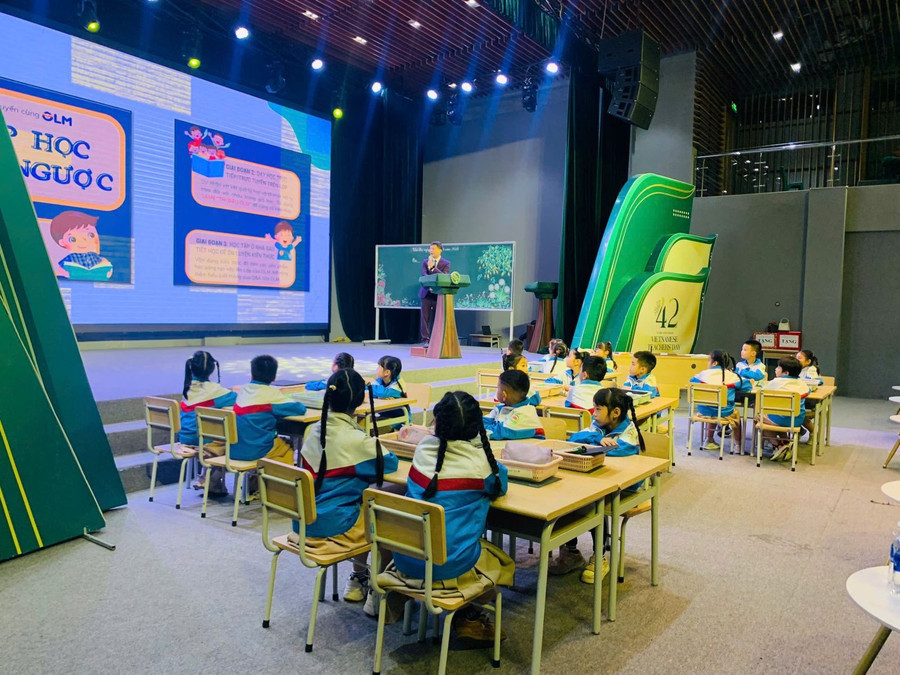 Trường học ở Thái Nguyên triển khai ứng dụng nền tảng học tập OLM 