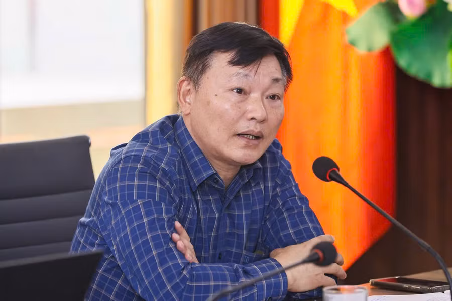 Ông Lê Đại Hải, Phó Vụ trưởng Vụ Pháp luật Dân sự - Kinh tế, Bộ Tư pháp. (Ảnh: QV)