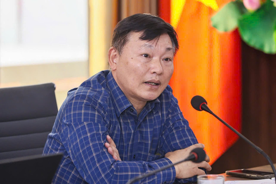 Ông Lê Đại Hải, Phó Vụ trưởng Vụ Pháp luật Dân sự - Kinh tế, Bộ Tư pháp. (Ảnh: QV)