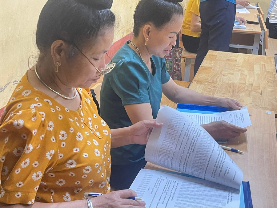 Hầu hết học viên ở độ tuổi 40 – 60. mu-chu-2.jpg