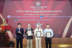 BTC trao giải cho 3 nhân vật truyền cảm hứng ngành Thanh tra.