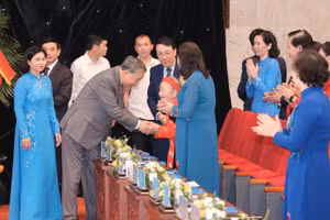 Tổng Bí thư Tô Lâm và các đại biểu.