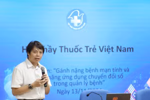 Phó Chủ tịch, Tổng Thư ký Hội Thầy thuốc trẻ Việt Nam Nguyễn Hữu Tú.