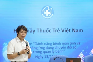 Phó Chủ tịch, Tổng Thư ký Hội Thầy thuốc trẻ Việt Nam Nguyễn Hữu Tú.