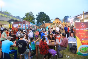 Lễ hội văn hóa ẩm thực Hà Nội trở thành sự kiện thường niên. Ảnh: Duy Khánh.