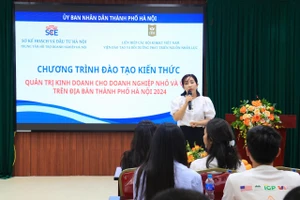 Khai giảng lớp đào tạo kiến thức Quản trị Kinh doanh cho doanh nghiệp nhỏ và vừa trên địa bàn Thành phố Hà Nội 2024.