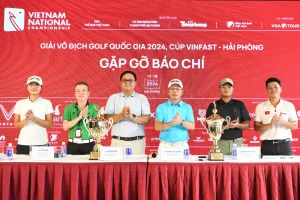 Buổi gặp gỡ báo chí thông tin về Giải vô địch golf Quốc gia 2024.