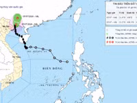 Bão số 1 di chuyển chậm, gây mưa to đến rất to