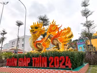 Ngắm thần sắc tuyệt đỉnh của linh vật rồng ở Đà Nẵng