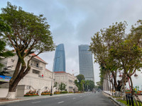 Phố phường Đà Nẵng ‘chìm’ trong sương mù