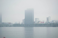 Phố phường Đà Nẵng ‘chìm’ trong sương mù