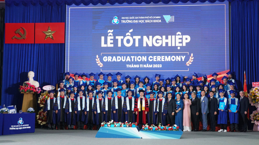 Lễ tốt nghiệp Trường Đại học Bách khoa, Đại học Quốc gia TPHCM. Ảnh: Mạnh Tùng Lễ tốt nghiệp Trường Đại học Bách khoa, Đại học Quốc gia TPHCM. Ảnh: Mạnh Tùng