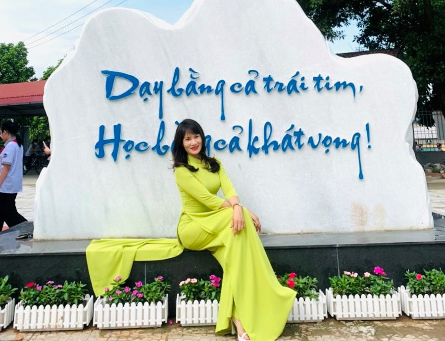 Cô giáo Nguyễn Thị Thu Phương.