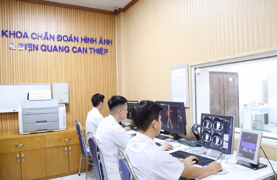 Ứng dụng PACS cho phép lưu trữ trực tuyến toàn bộ dữ liệu chẩn đoán hình ảnh.