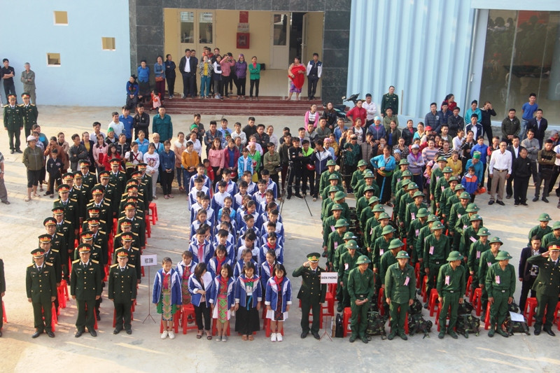 Năm nay, huyện biên giới Mường Lát có 58 thanh niên ưu tú lên đường nhập ngũ, bảo vệ Tổ quốc.
