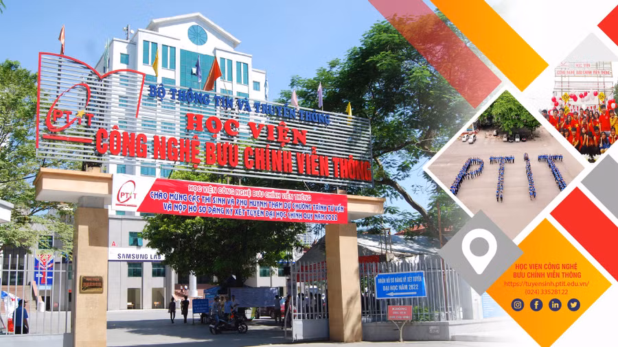 Học viện Công nghệ Bưu chính Viễn thông. Ảnh: PTIT