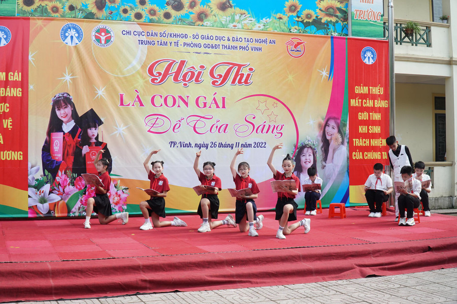 Hội thi hướng đến đối tượng là học sinh THCS - lứa tuổi có sự biến đổi lớn trong tâm sinh lý, cần có kiến thức về sức khỏe sinh sản để biết chăm sóc, bảo vệ bản thân, xây dựng lối sống lành mạnh.