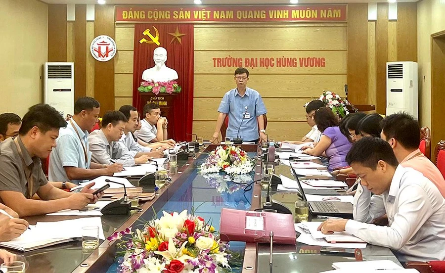 Trường ĐH Hùng Vương công bố điểm trúng tuyển đợt 1 năm 2022