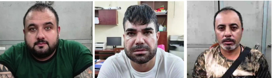 Những nghi phạm trong vụ án. Ảnh: Công an Thanh Hóa cung cấp.